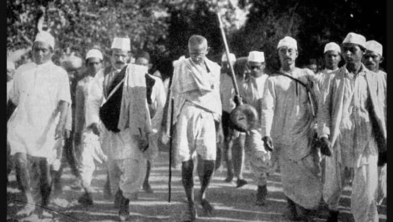 Titusji the only Christian who accompanied Gandhi in his historic Dandi March