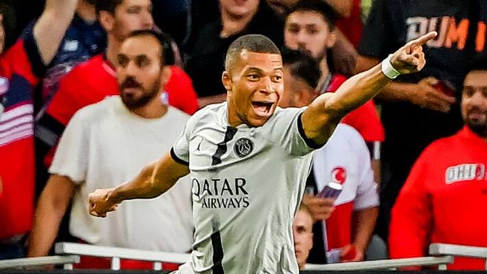 Ligue 1 2022 23 Kylian Mbappe scores within eight seconds PSG beat Lille by 7 1 Ligue 1 2022 23 Kylian Mbappe scores within eight seconds PSG beat Lille by 7 1