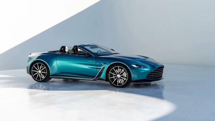 British brand Aston Martin introduced V12 Vantage Roadster new car will sell only 249 units British brand Aston Martin introduced V12 Vantage Roadster new car will sell only 249 units