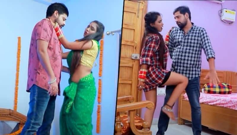800px x 457px - SEXY video: Bhojpuri actress Trisha Kar Madhu and Rakesh Mishra's bold song  goes viral; WATCH NOW