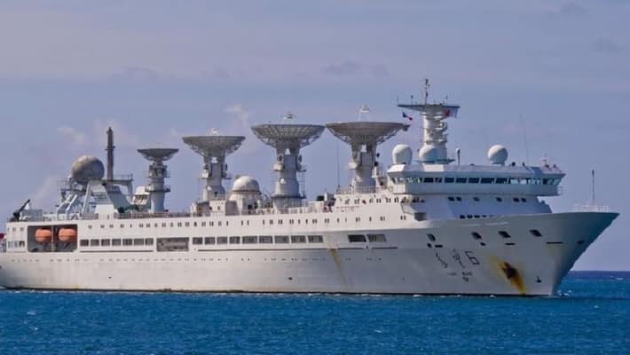 Chinese satellite tracking ship Yuan Wang 5 leaves Sri Lanka after controversial visit vva Chinese satellite tracking ship Yuan Wang 5 leaves Sri Lanka after controversial visit vva