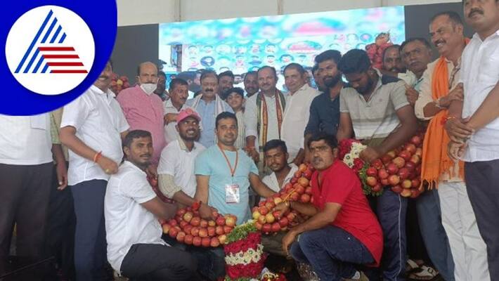 BJP health fair near Pandavapura in mandya gow BJP health fair near Pandavapura in mandya gow