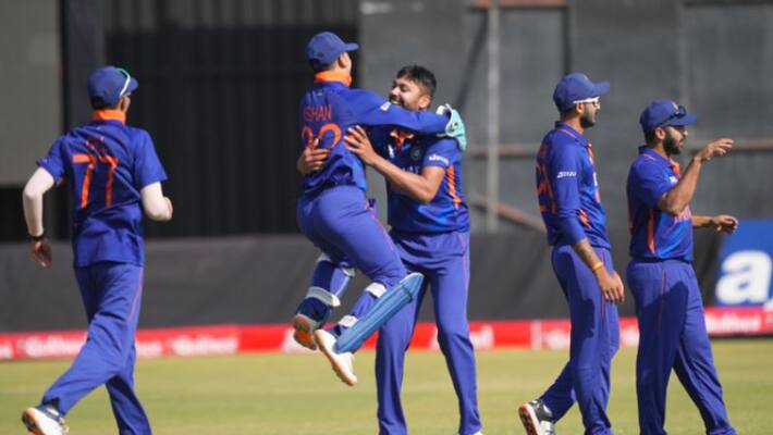 Ind vs Zim 2022 Indian Cricket Team beat zimbabwe in 3rd odi by 13 runs and win the series by 3-0 spb Ind vs Zim 2022 Indian Cricket Team beat zimbabwe in 3rd odi by 13 runs and win the series by 3-0 spb