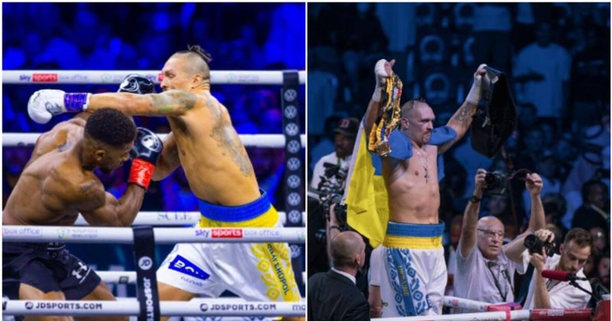 Ukrainian Alexander Usyk won the global boxing championship