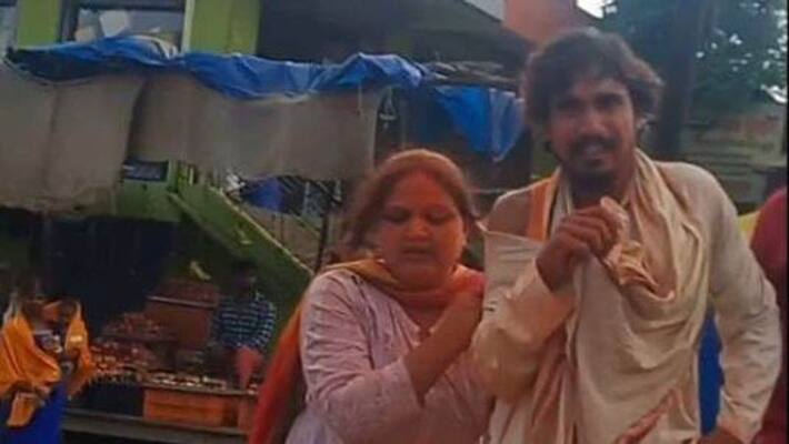 palamu news man put sindoor in woman forehead and got married in temple asc palamu news man put sindoor in woman forehead and got married in temple asc
