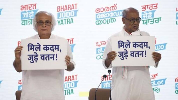 Bharat Jodo Yatra, ready for long battle to unite country, Rahul Gandhi, Logo and campaign launch kpa Bharat Jodo Yatra, ready for long battle to unite country, Rahul Gandhi, Logo and campaign launch kpa