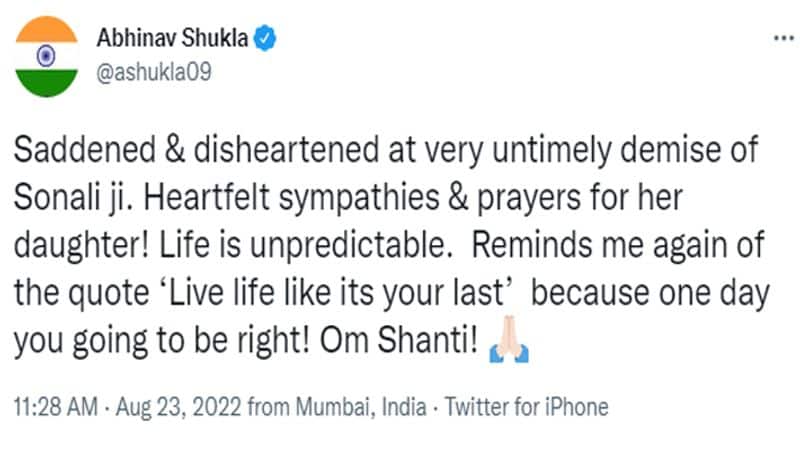 Sonali Phogat sudden demise: Jasmin Bhasin To Mika Singh celebs shared heartfelt condolences GGA