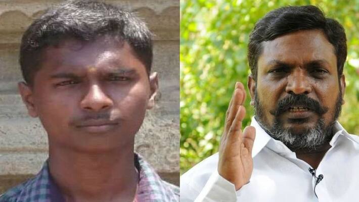 swathy murder case accused ramkumar throat was slit by the police says thol thirumavalavan swathy murder case accused ramkumar throat was slit by the police says thol thirumavalavan