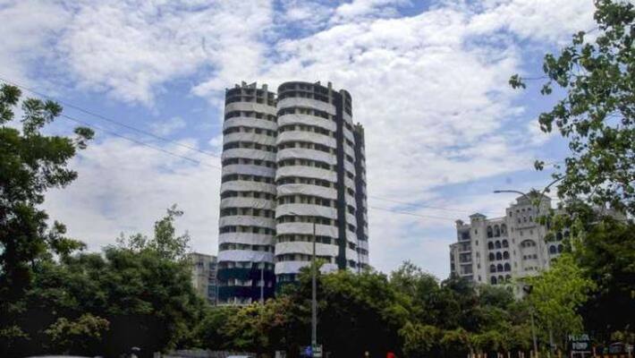 noida supertech twin towers to be demolished tomorrow to cost nearly 20 crore ash noida supertech twin towers to be demolished tomorrow to cost nearly 20 crore ash