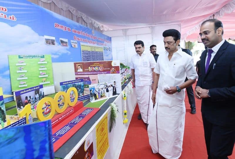 Chief Minister M K Stalin has participated in the government welfare program assistance program in Coimbatore
