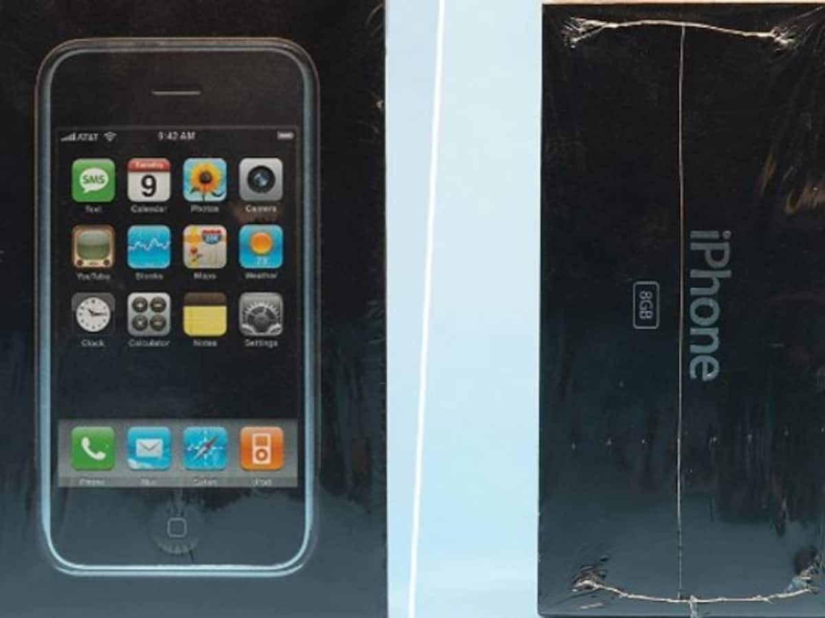 original, sealed first-generation 2007 iphone sold for rs 28 lakhs