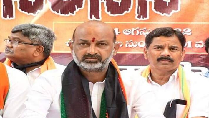 BRS virus.. BJP vaccine.. Bandi Sanjay comments BRS virus.. BJP vaccine.. Bandi Sanjay comments