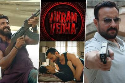 Vikram Vedha teaser review Hits and misses of Hrithik Roshan Saif Ali Khan starrer drb