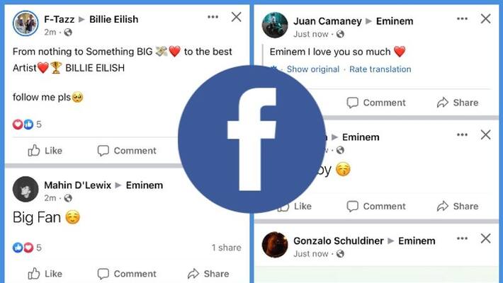 facebook showing random posts from celebrities you are not alone ash facebook showing random posts from celebrities you are not alone ash
