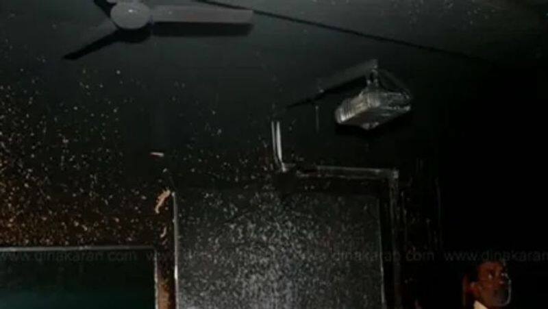 AC Explodes in Smart Classroom in Tamil Nadu Erode