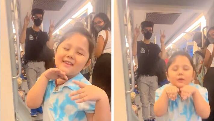 little girl dance gumi gumi song in metro, video goes viral akb little girl dance gumi gumi song in metro, video goes viral akb