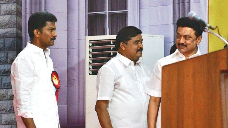 Opposition leader Edappadi Palaniswami has accused the DMK regime of law and order