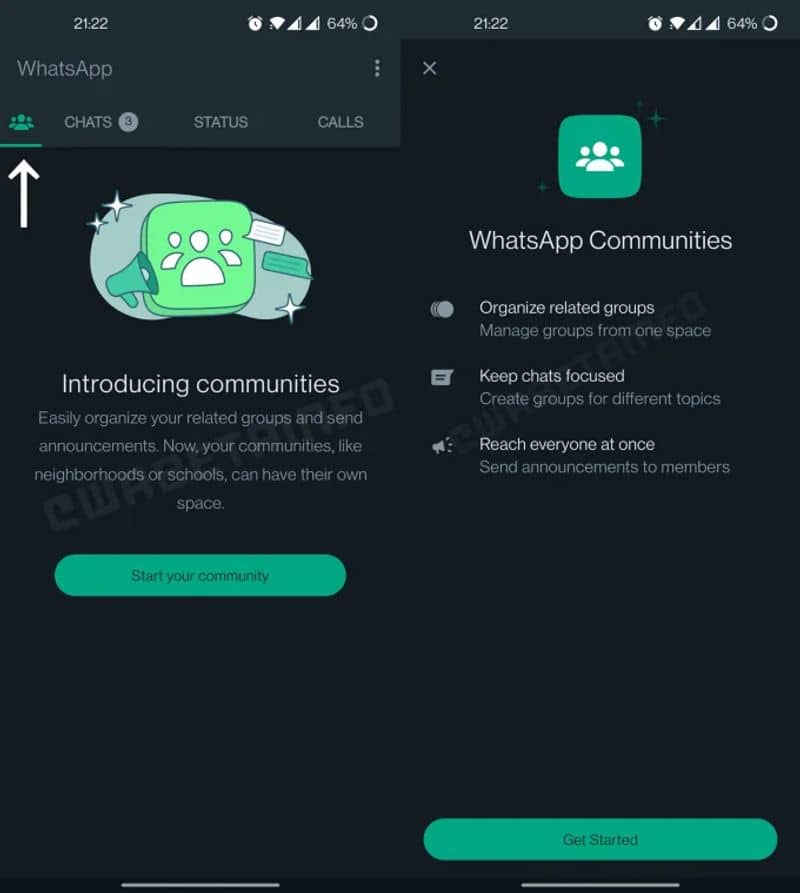 WhatsApp Communities feature now live for beta can make group of 512 participants san