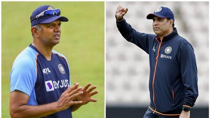 Rahul Dravid to be replaced by VVS Laxman as a Team india head coach says Report ckm Rahul Dravid to be replaced by VVS Laxman as a Team india head coach says Report ckm
