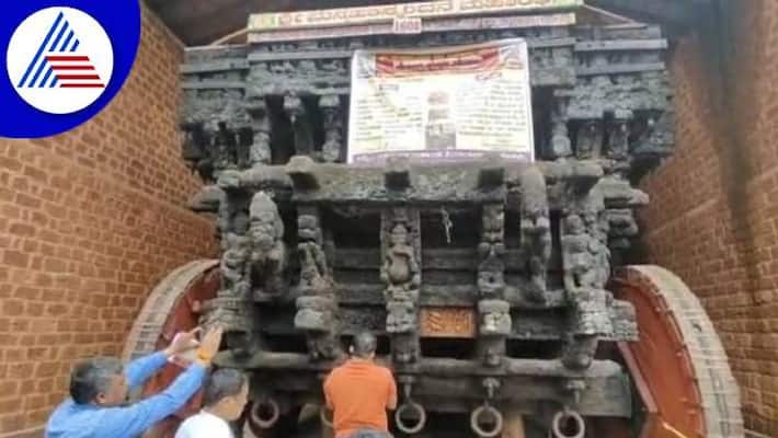 Banavasi Temple New Chariot Work Starts at Sirsi in Uttara Kannada grg Banavasi Temple New Chariot Work Starts at Sirsi in Uttara Kannada grg