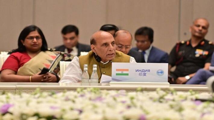 Defence Minister Rajnath Singh said Any form of terrorism is crime against humanity vva Defence Minister Rajnath Singh said Any form of terrorism is crime against humanity vva