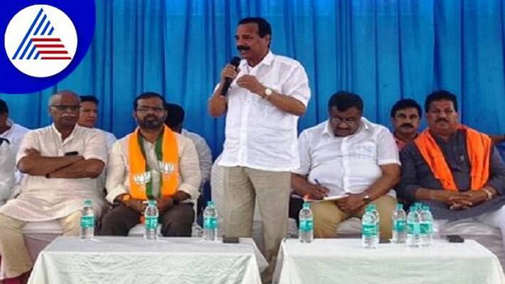 Former Union Minister DV Sadananda Gowda Talks Over Janotsava grg Former Union Minister DV Sadananda Gowda Talks Over Janotsava grg