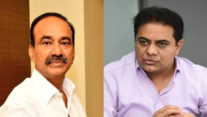 Minister KTR offers condolences to Eatala Rajender on his father death Minister KTR offers condolences to Eatala Rajender on his father death