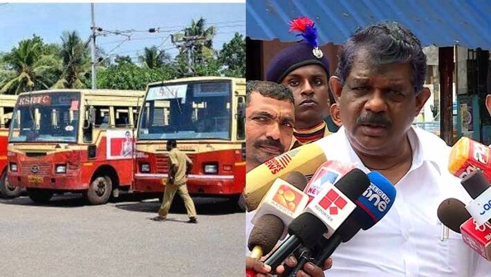 12 hour single duty transport minister Antony Raju against KSRTC strike 12 hour single duty transport minister Antony Raju against KSRTC strike