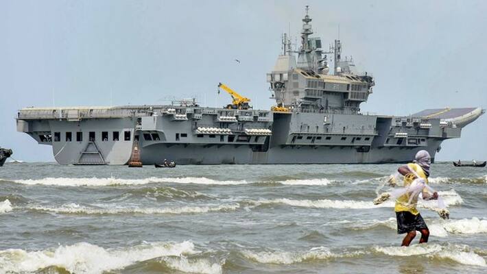 India first aircraft carrier INS Vikrant to be commissioned on September 2 vva India first aircraft carrier INS Vikrant to be commissioned on September 2 vva