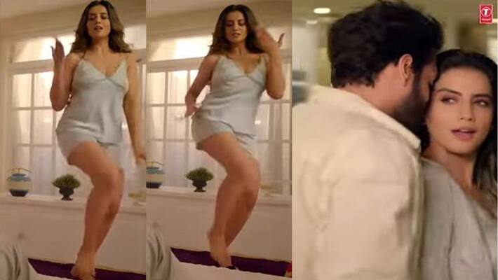Akshara Singh shared a hot video from the bedroom wearing a nightie with Karan Khanna sexy look in Jhulnia rps Akshara Singh shared a hot video from the bedroom wearing a nightie with Karan Khanna sexy look in Jhulnia rps