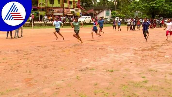 Athletes Faces Problems Not Have District Stadium at Karwar grg Athletes Faces Problems Not Have District Stadium at Karwar grg