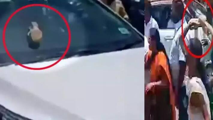 Bail denied to woman who threw shoe at minister palanivel thiagarajan car Bail denied to woman who threw shoe at minister palanivel thiagarajan car