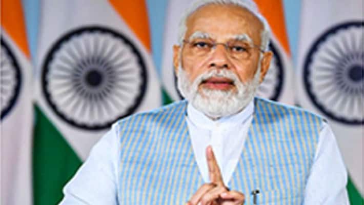 During two-day visit to Gujarat, PM Narendra Modi inaugurated Atal bridge gave speech at Khadi festival bsm During two-day visit to Gujarat, PM Narendra Modi inaugurated Atal bridge gave speech at Khadi festival bsm