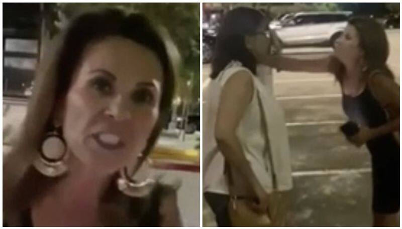 Racist Texas woman attacks group of Indian American Bengali women in USA ANBSS   