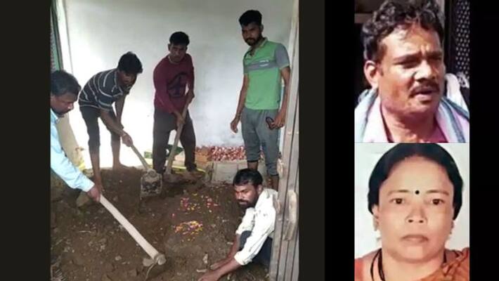 MP teacher buries Wife Body in His room MP teacher buries Wife Body in His room