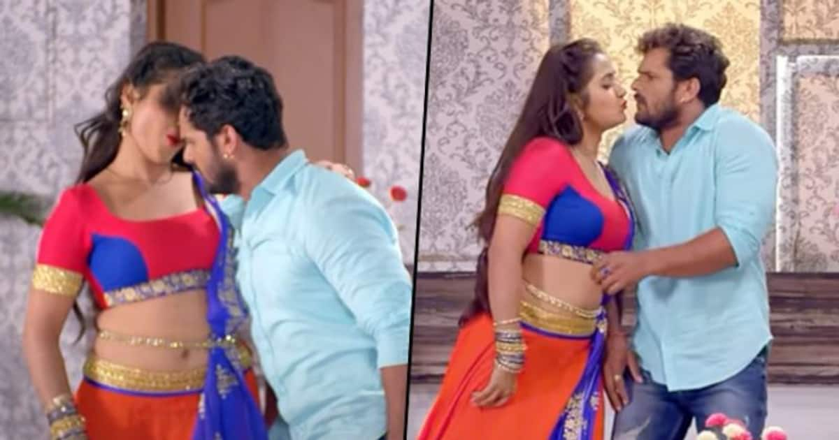 Bhojpuri Viral Video Actor Khesari Lal Kajal Raghwanis Sexy Dance Moves Will Make You Go 9265