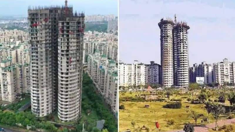 Noida twin towers demolition to leave behind 35,000 cubic metres of debris