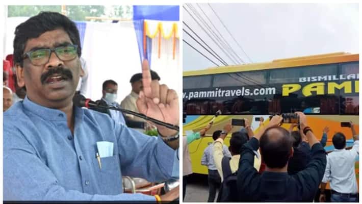 Jharkhand political crisis team soren moved to Chhattisgarh here top 10 update bsm Jharkhand political crisis team soren moved to Chhattisgarh here top 10 update bsm