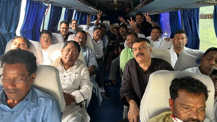 ranchi news Many MLAs did not reach CM Hemant Soren meeting Operation Lotus in Jharkhand pwt ranchi news Many MLAs did not reach CM Hemant Soren meeting Operation Lotus in Jharkhand pwt
