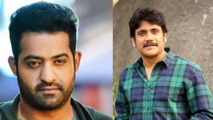 nagarjuna special invitation for ntr to Brahmastra pre release event nagarjuna special invitation for ntr to Brahmastra pre release event