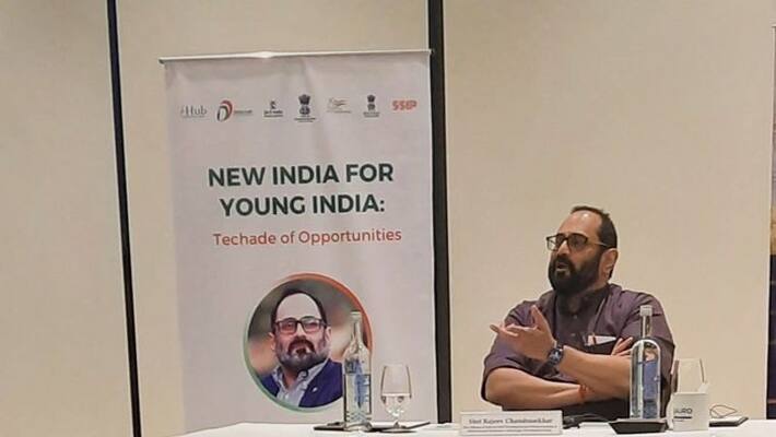 India create record in Tax collections under PM modi administration says Union Minister rajeev chandrasekhar ckm India create record in Tax collections under PM modi administration says Union Minister rajeev chandrasekhar ckm