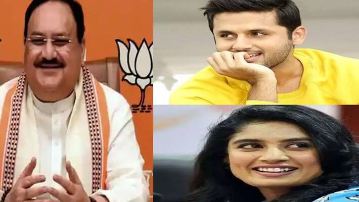 mithali raj and hero nitin likely to join in bjp mithali raj and hero nitin likely to join in bjp