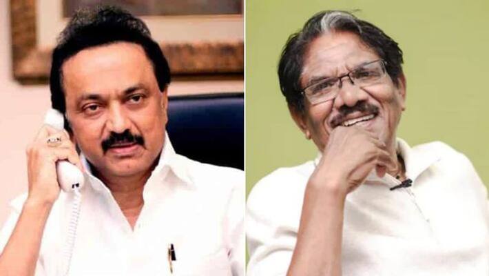 CM Stalin inquired about the health of director Bharathiraja who is undergoing treatment at the hospital CM Stalin inquired about the health of director Bharathiraja who is undergoing treatment at the hospital