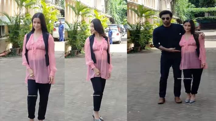 Alia Bhatt showed baby bump, users hinted gimmick started before release of Brahmastra watch video rps Alia Bhatt showed baby bump, users hinted gimmick started before release of Brahmastra watch video rps