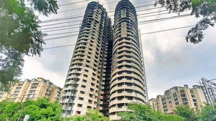Noida Supertech Twin Towers Demolition Countdown start kpg Noida Supertech Twin Towers Demolition Countdown start kpg
