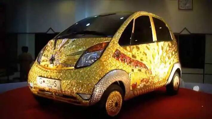 Tata Nano, worth Rs 22 crore, is designed like a jewellery latest auto news hindi ANP Tata Nano, worth Rs 22 crore, is designed like a jewellery latest auto news hindi ANP