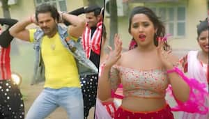 Kajal Raghwani Videos Xxxx - Sexy video: Bhojpuri HOT actress Kajal Raghwani and Khesari Lal's hit song  goes viral on YouTube (WATCH)