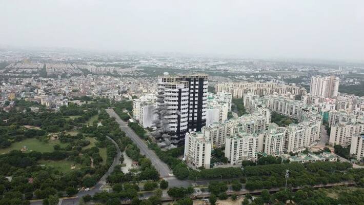 Noida's Supertech twin towers demolished: Over 100 families express relief as they return to home AJR Noida's Supertech twin towers demolished: Over 100 families express relief as they return to home AJR