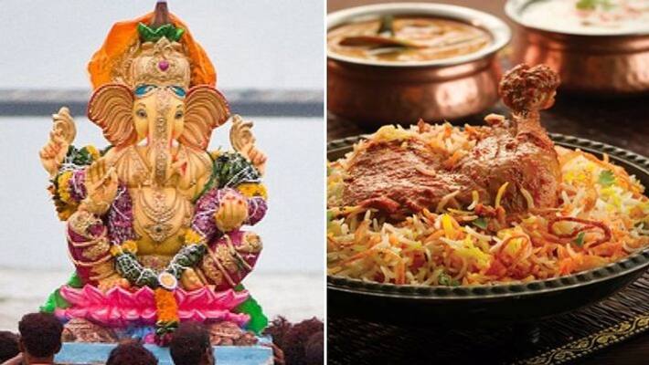 Biryani shops closed for 2 days in Vinayagar Chaturthi Festival at kanchipuram Biryani shops closed for 2 days in Vinayagar Chaturthi Festival at kanchipuram