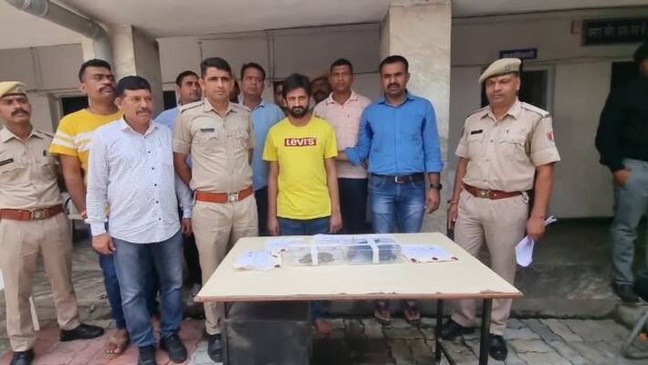 Rajasthan police caught Drugs worth 1.5 crores coming from Madhya Pradesh kpr Rajasthan police caught Drugs worth 1.5 crores coming from Madhya Pradesh kpr